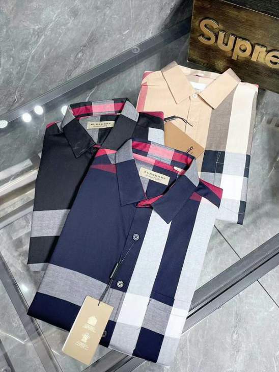 Picture of Burberry Shirt Long _SKUBurberryM-3XL8qx14425660